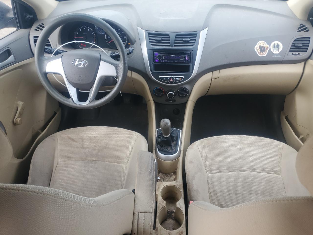 2012 Hyundai Accent Gls VIN: KMHCT4AE9CU062902 Lot: 85766635