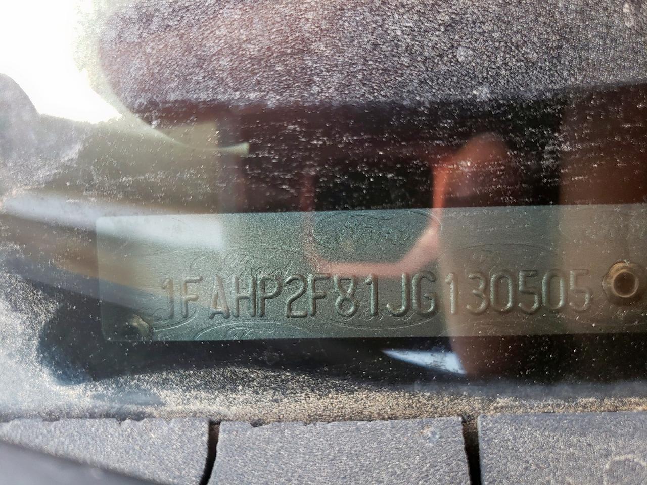 2018 Ford Taurus Limited VIN: 1FAHP2F81JG130505 Lot: 85901685