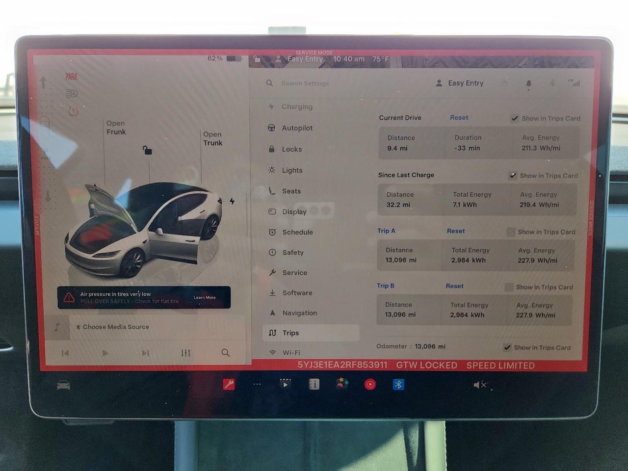 2024 Tesla Model 3 VIN: 5YJ3E1EA2RF853911 Lot: 86102205