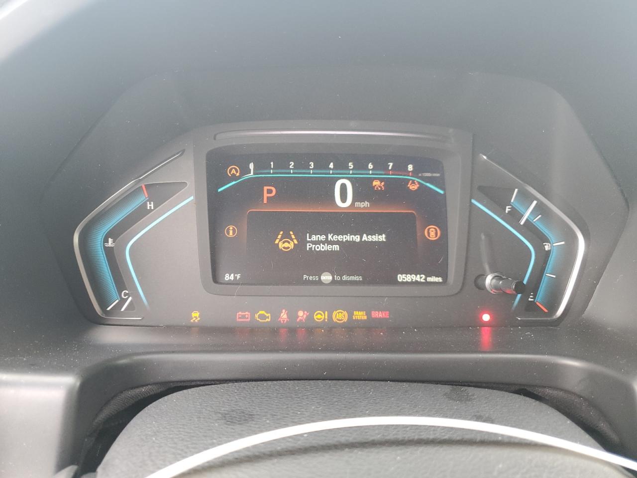 2023 Honda Odyssey Touring VIN: 5FNRL6H87PB015263 Lot: 86329635