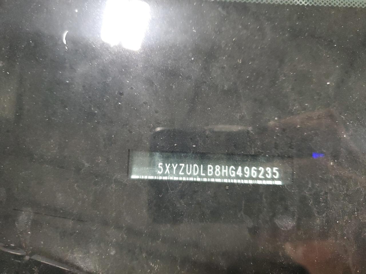 2017 Hyundai Santa Fe Sport VIN: 5XYZUDLB8HG496235 Lot: 85846985