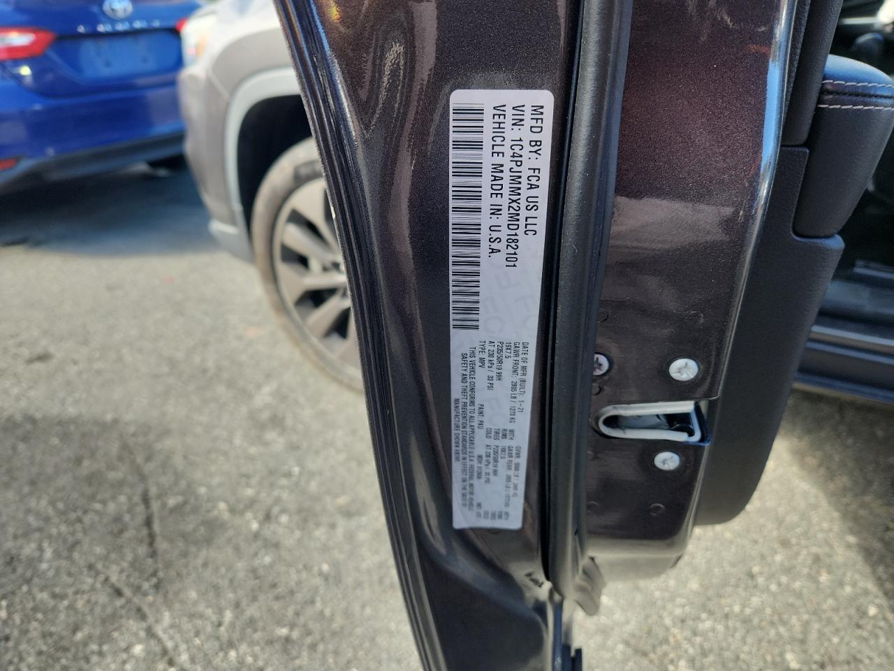 2021 Jeep Cherokee Latitude Lux VIN: 1C4PJMMX2MD182101 Lot: 89456185