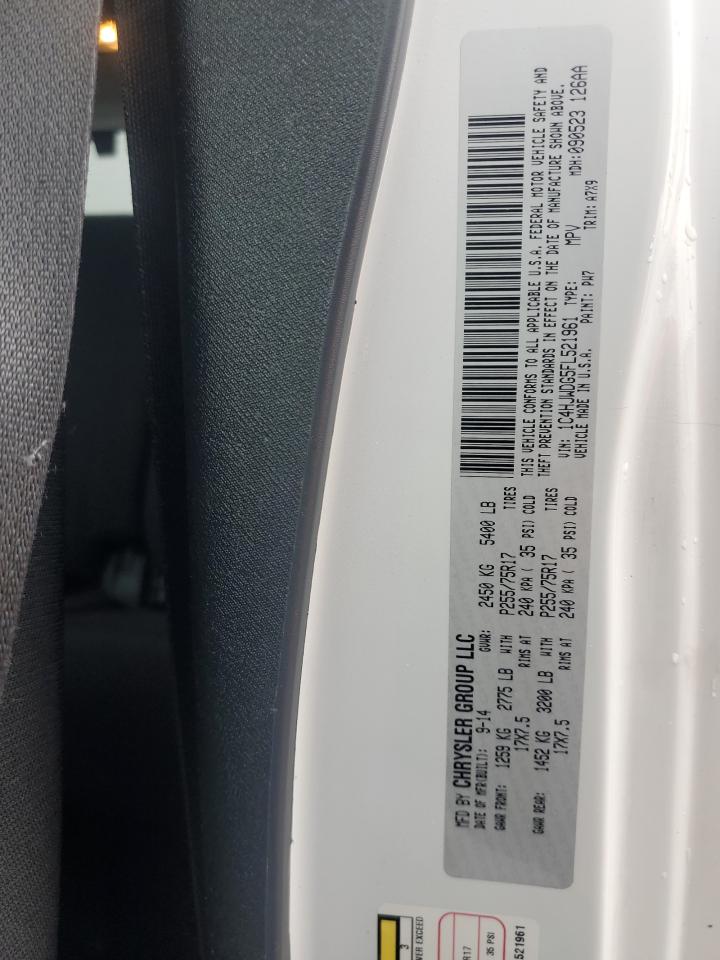 2015 Jeep Wrangler Unlimited Sport VIN: 1C4HJWDG5FL521961 Lot: 85872825