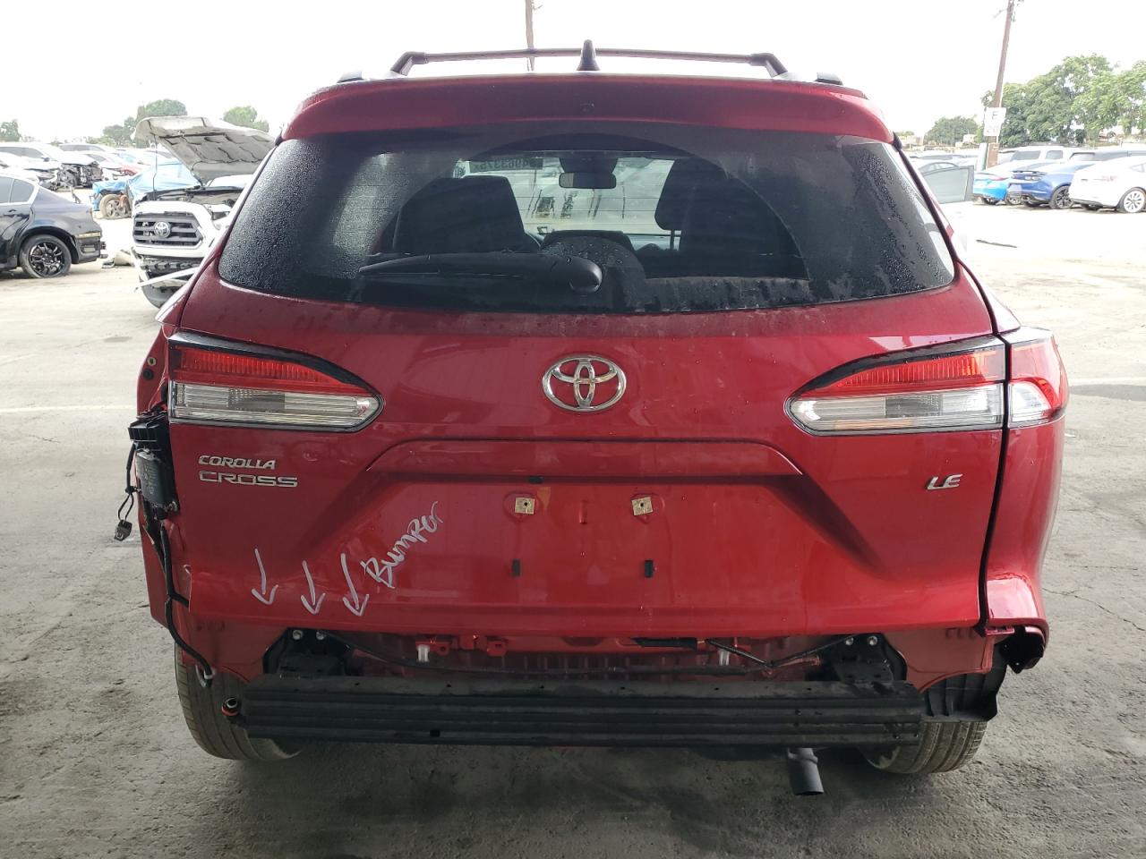 2025 Toyota Corolla Cross Le VIN: 7MUCAAAG3SV124927 Lot: 84963375