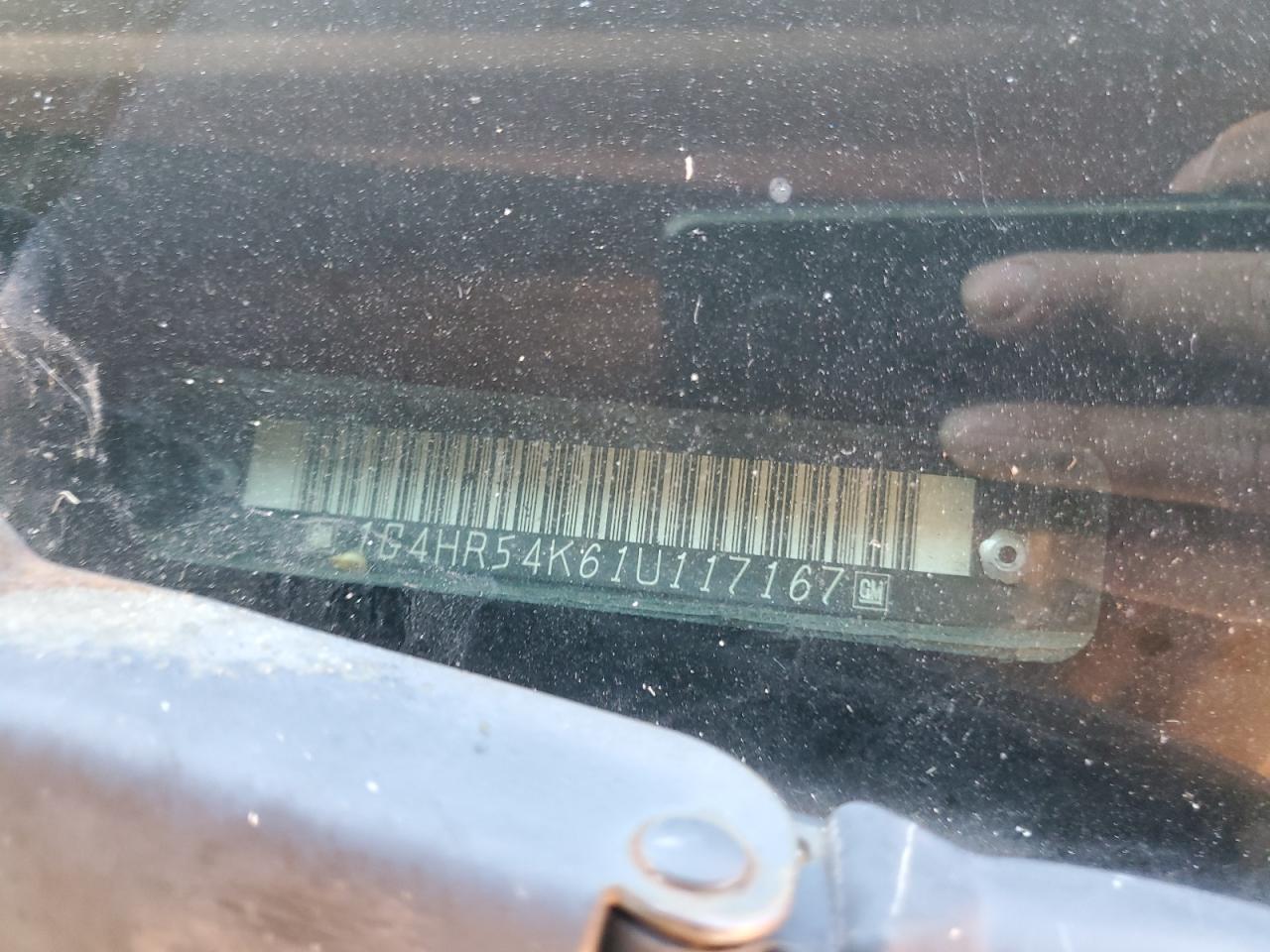 2001 Buick Lesabre Limited VIN: 1G4HR54K61U117167 Lot: 90435075