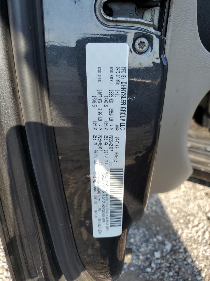 2011 Dodge Grand Caravan Crew VIN: 2D4RN5DG0BR644218 Lot: 85130975