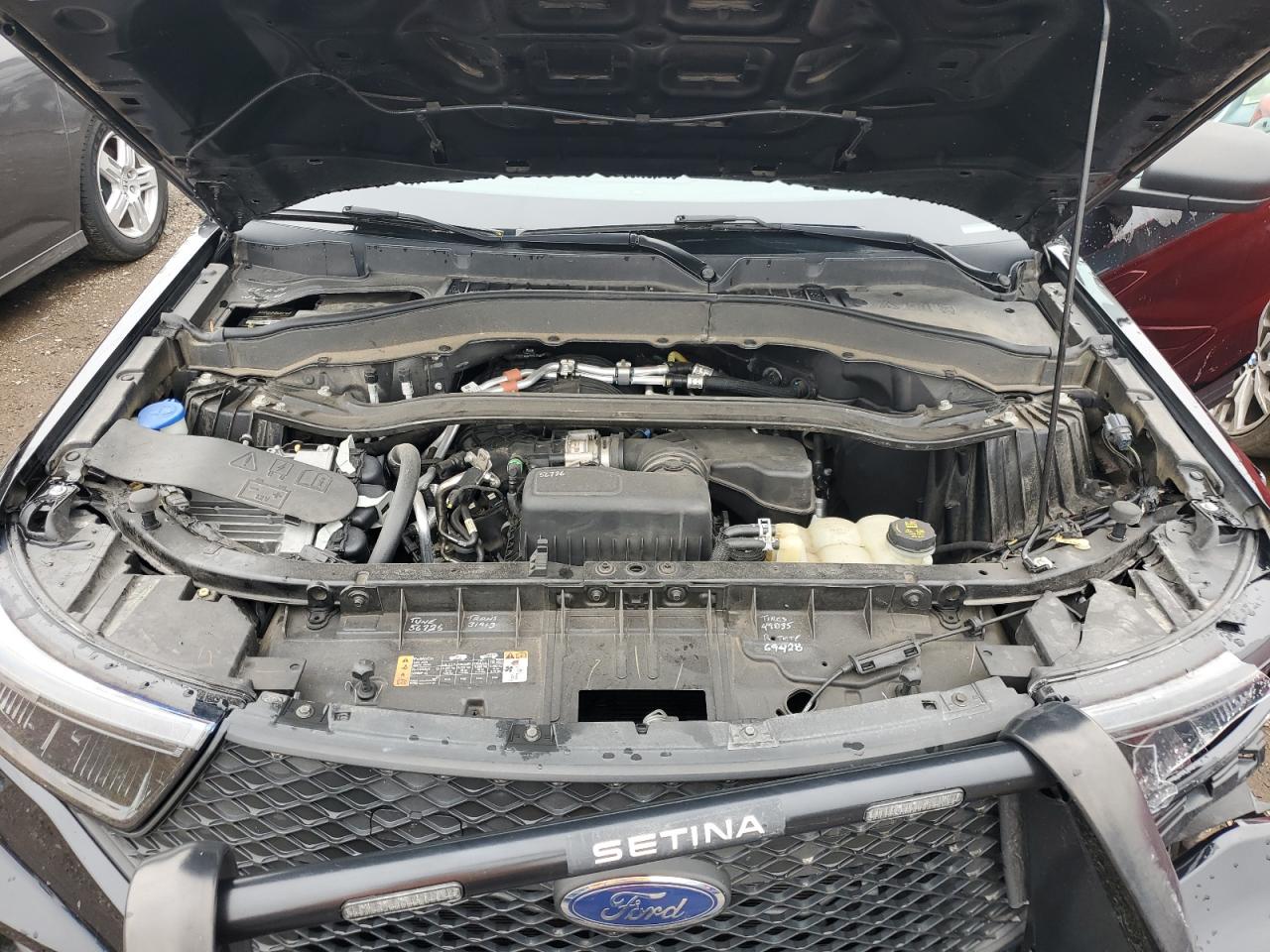 2021 Ford Explorer Police Interceptor VIN: 1FM5K8AB7MGC01482 Lot: 84730175