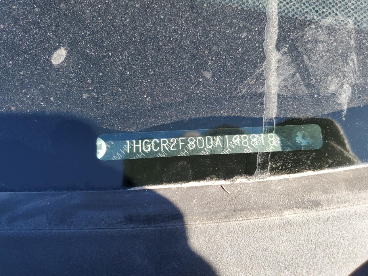 2013 Honda Accord Exl VIN: 1HGCR2F80DA198818 Lot: 81932985