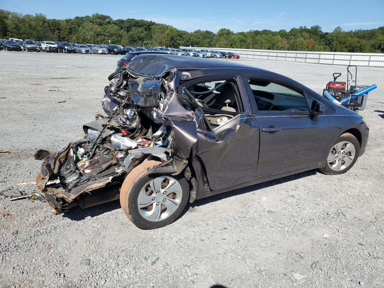 2013 Honda Civic Lx VIN: 19XFB2F57DE292214 Lot: 84886615