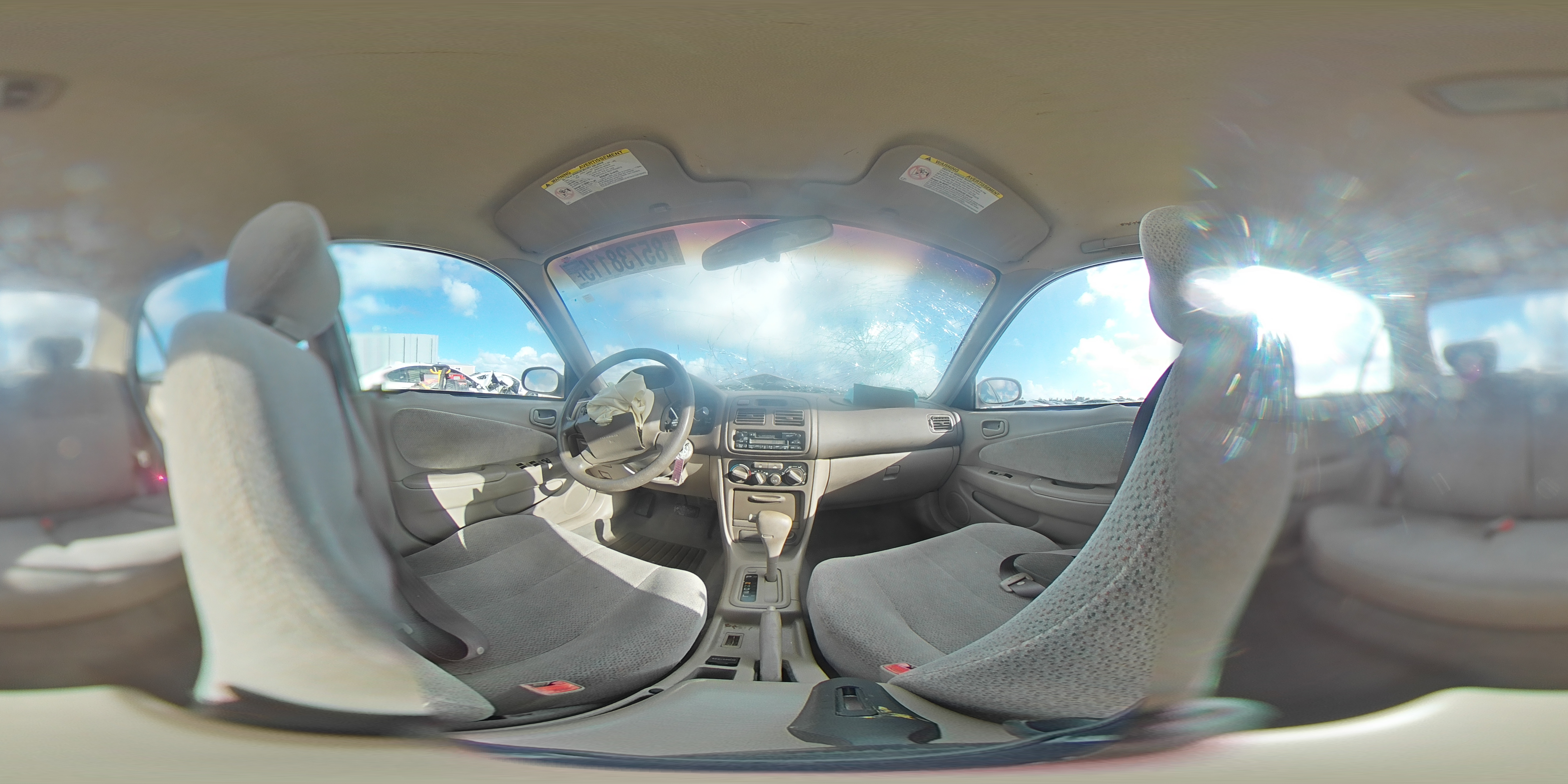 2001 Toyota Corolla Ce VIN: 1NXBR12E81Z491243 Lot: 85738115