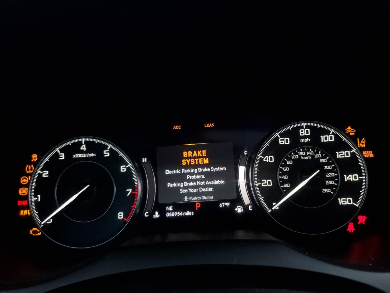 2020 Acura Rdx Technology VIN: 5J8TC2H53LL033501 Lot: 84593555