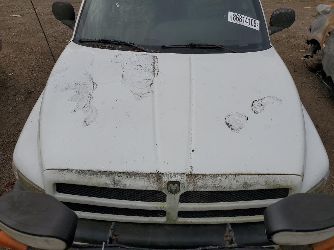 1998 Dodge Ram 2500 VIN: 3B7KF22D1WG115522 Lot: 86814105