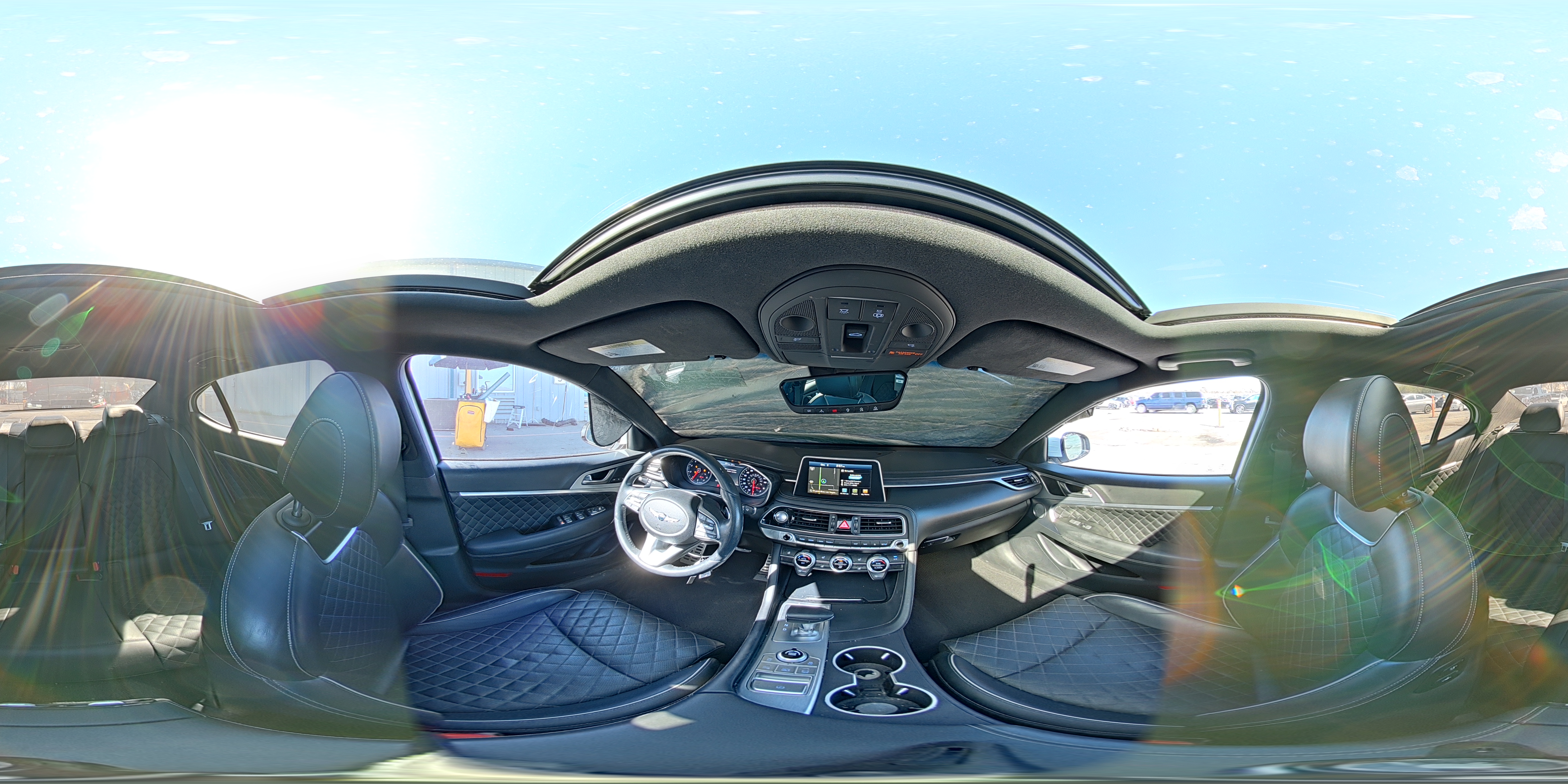 2019 Genesis G70 Prestige VIN: KMTG44LA9KU034689 Lot: 84929635