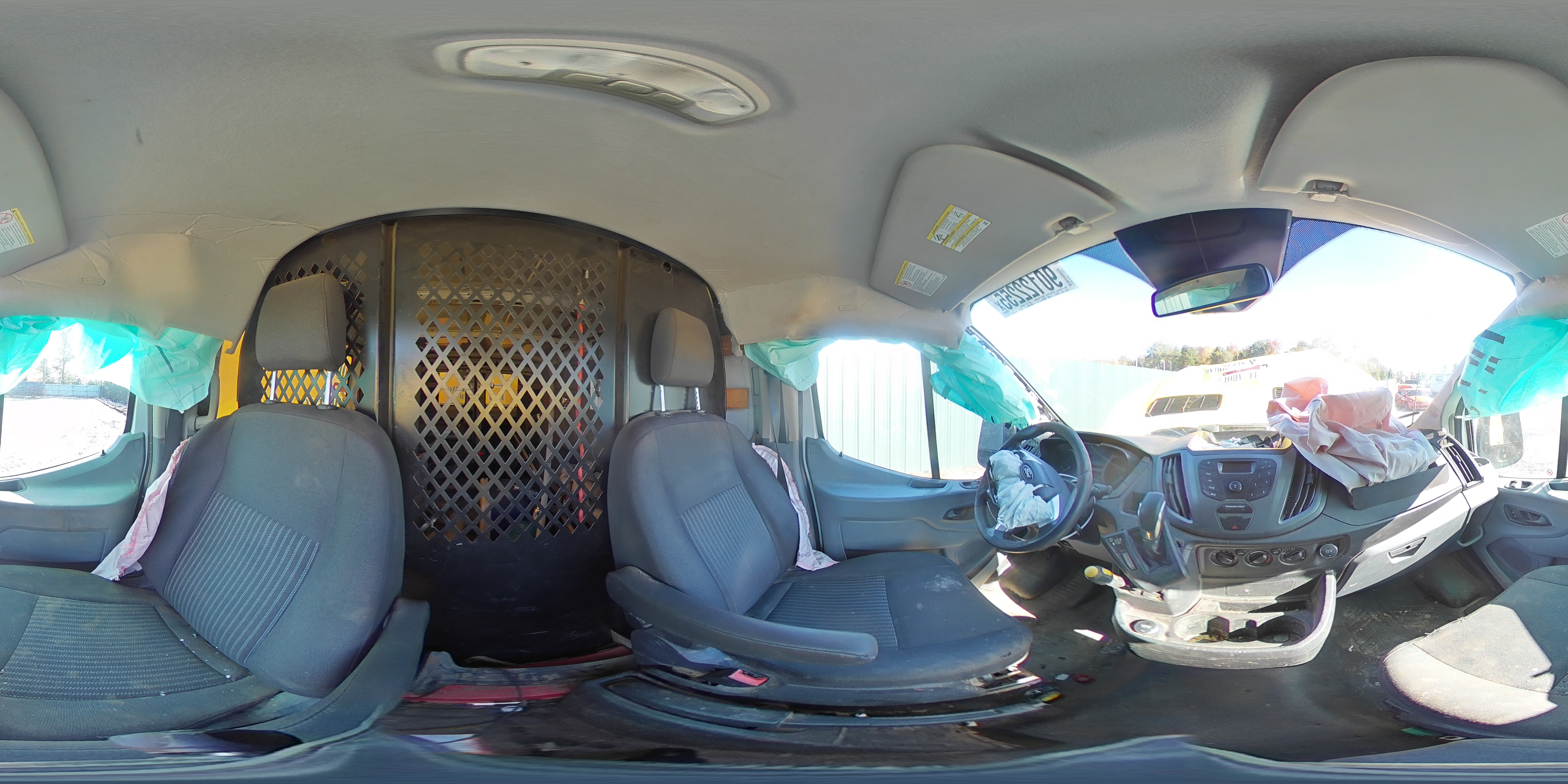 2019 Ford Transit T-250 VIN: 1FTYR1YM7KKB52421 Lot: 90122255