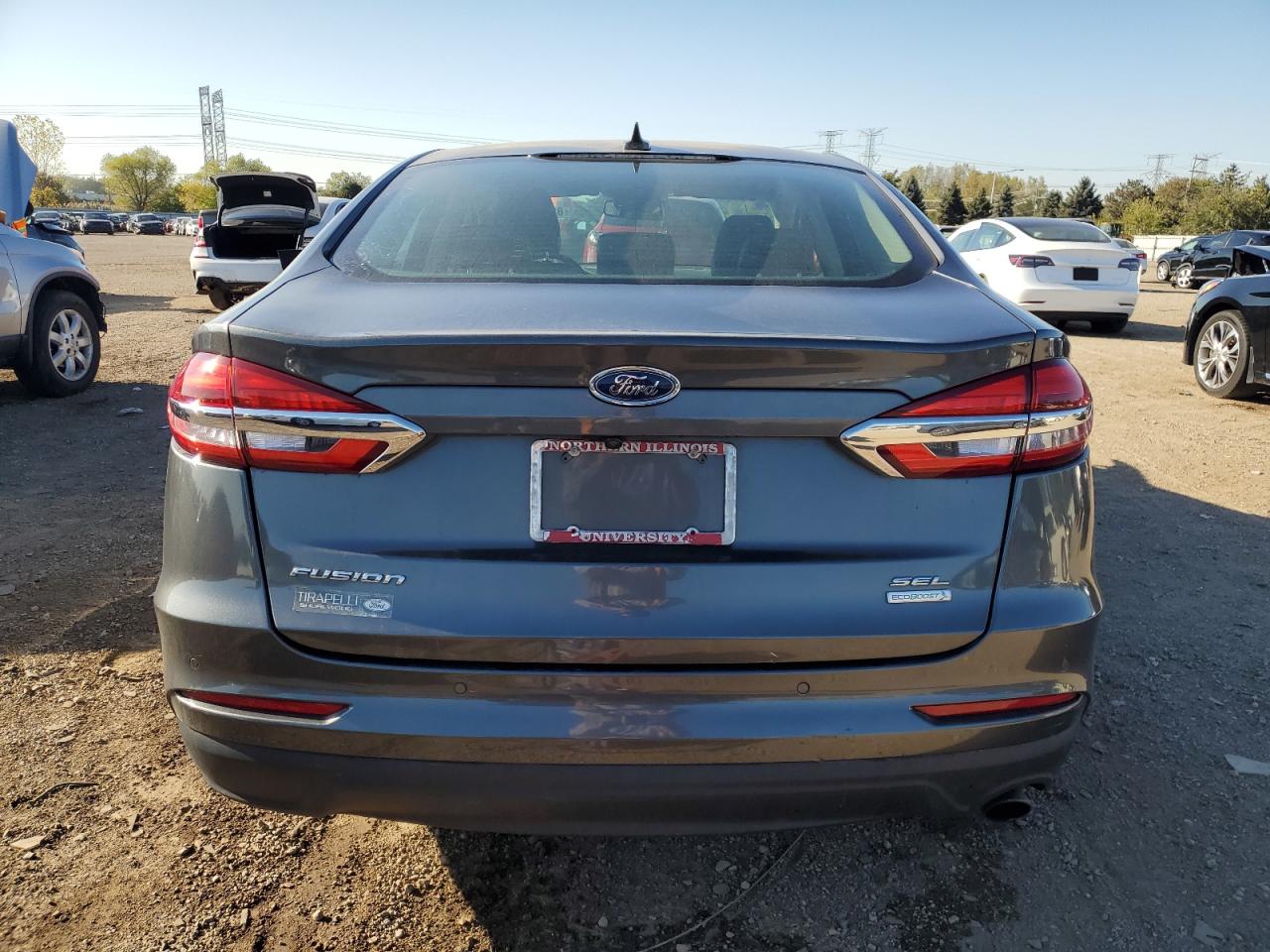 2019 Ford Fusion Sel VIN: 3FA6P0CD0KR281665 Lot: 85001995