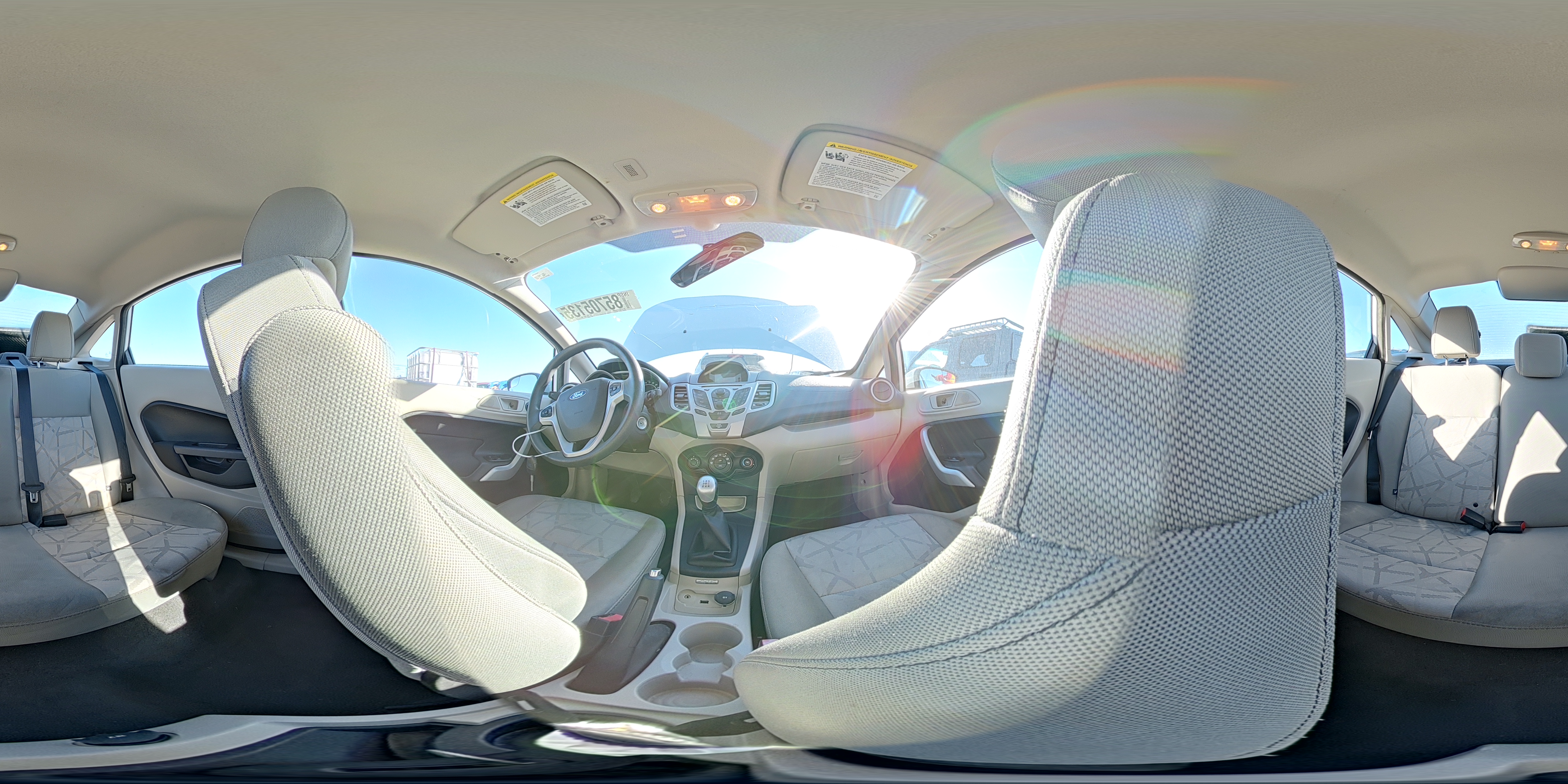 2013 Ford Fiesta Se VIN: 3FADP4BJ2DM220341 Lot: 85705135