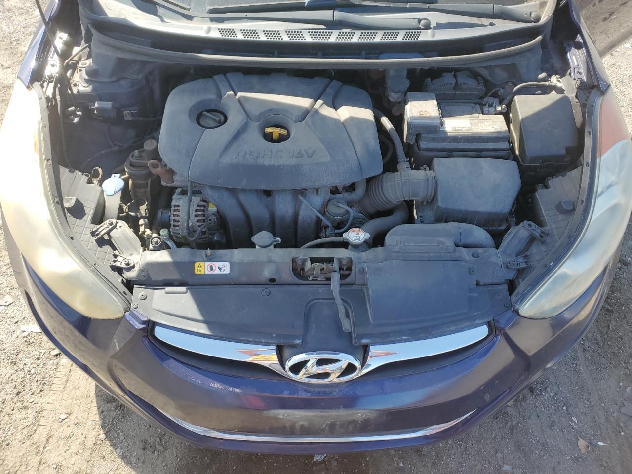 2013 Hyundai Elantra Gls VIN: 5NPDH4AE3DH196987 Lot: 84817245