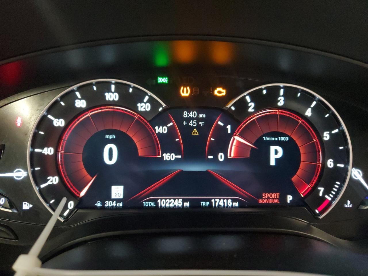 2019 BMW 530 Xi VIN: WBAJA7C56KG911541 Lot: 86834725