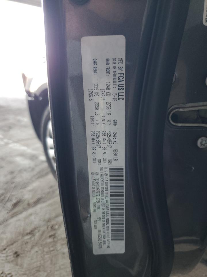 2016 Dodge Journey Se VIN: 3C4PDCAB7GT211794 Lot: 82312475