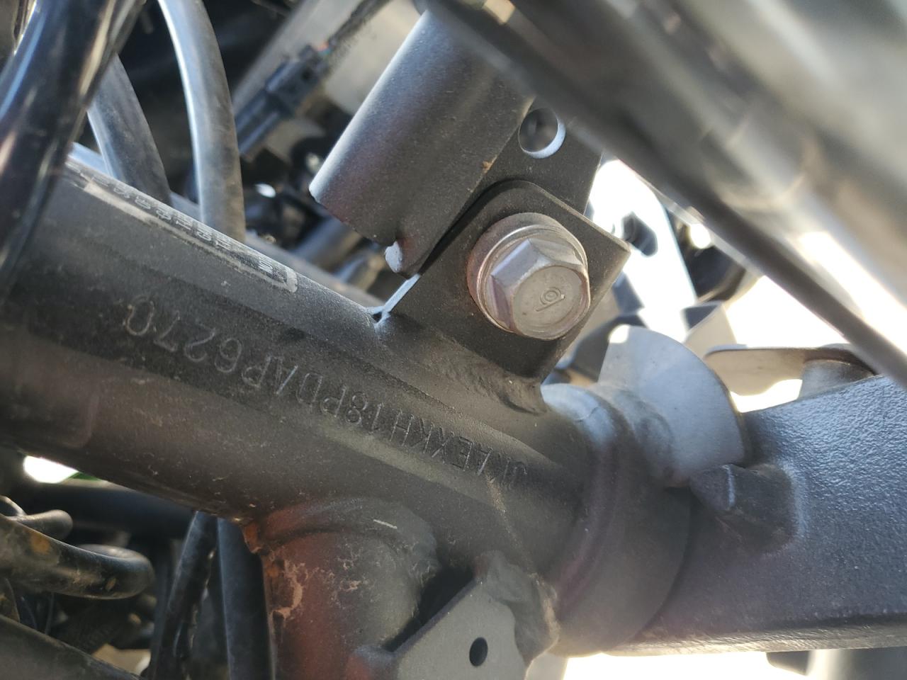 2023 Kawasaki Ex400 VIN: JKAEXKH18PDAP6270 Lot: 86172855