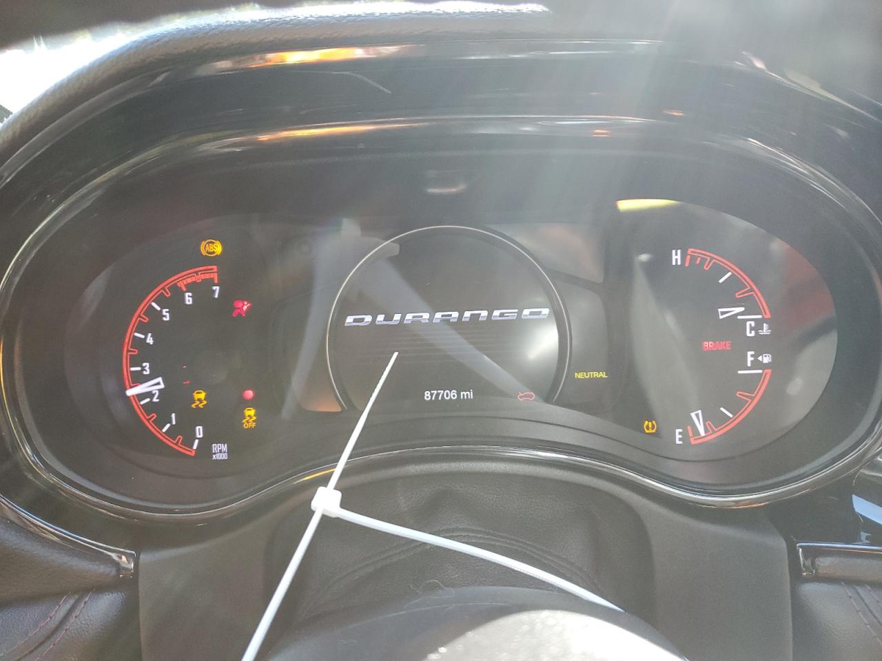 2021 Dodge Durango R/T VIN: 1C4SDJCT6MC638654 Lot: 86298755