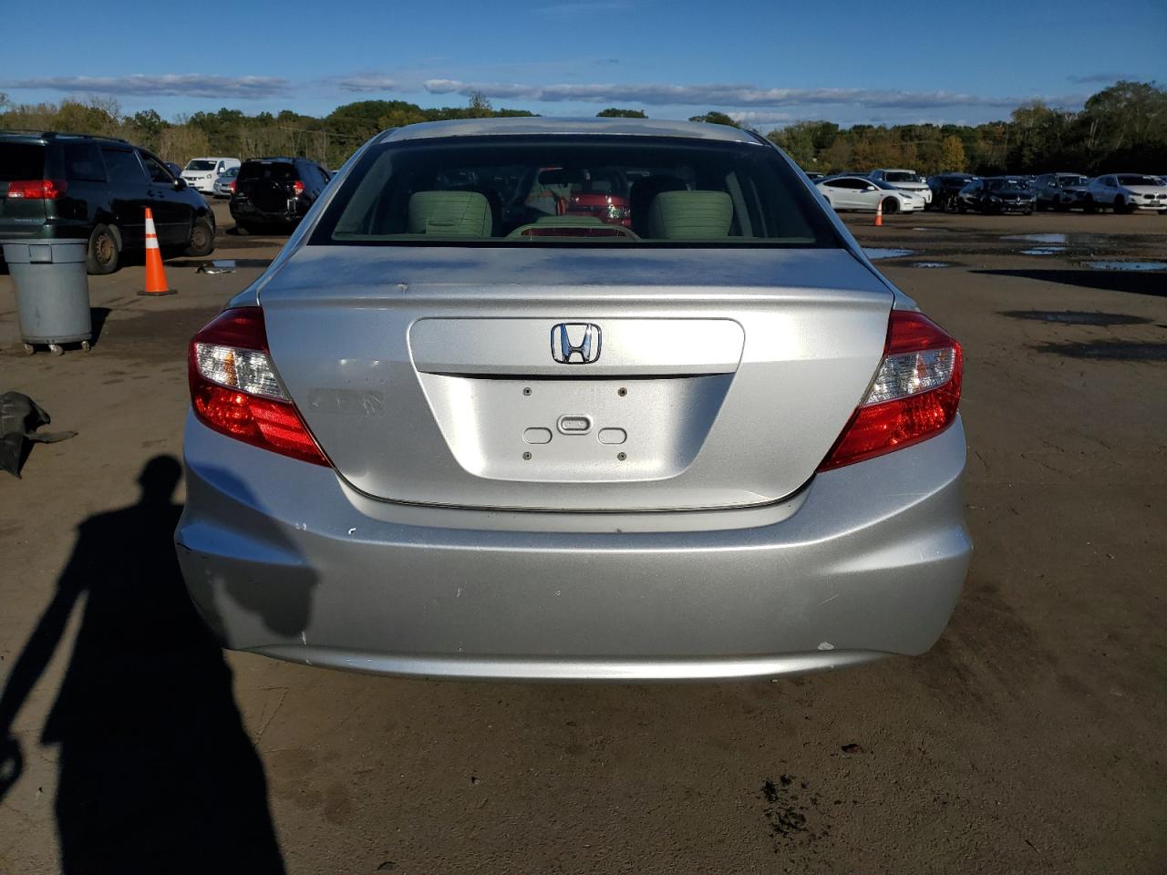 2012 Honda Civic Lx VIN: 2HGFB2F54CH327005 Lot: 85704115