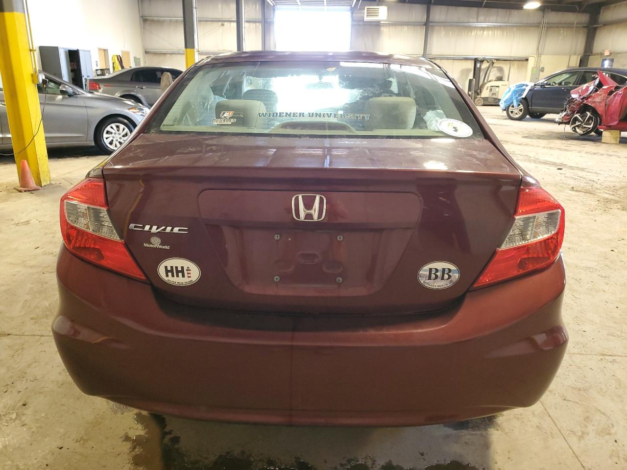 2012 Honda Civic Lx VIN: 19XFB2F56CE376281 Lot: 87437165