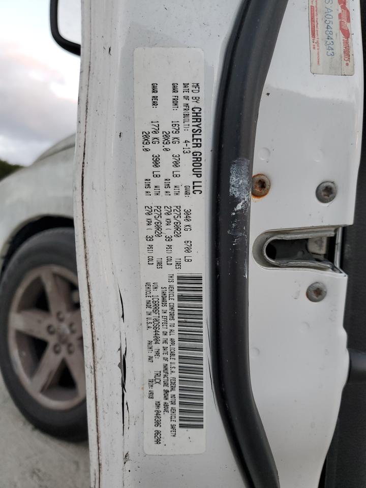 2013 Ram 1500 St VIN: 1C6RR6FT0DS644004 Lot: 81814395