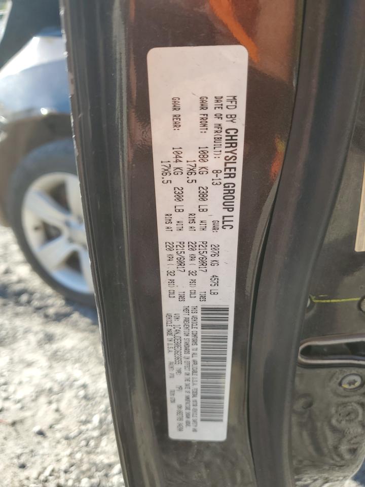 2014 Jeep Compass Latitude VIN: 1C4NJDEB0ED623655 Lot: 85654085