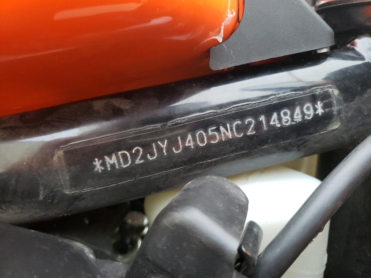 2022 Ktm 390 Rc VIN: MD2JYJ405NC214849 Lot: 90646565