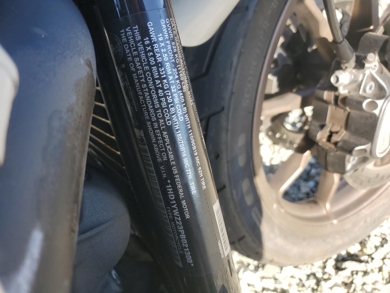 2023 Harley-Davidson Fxlrs VIN: 1HD1YWZ23PB021300 Lot: 82656365