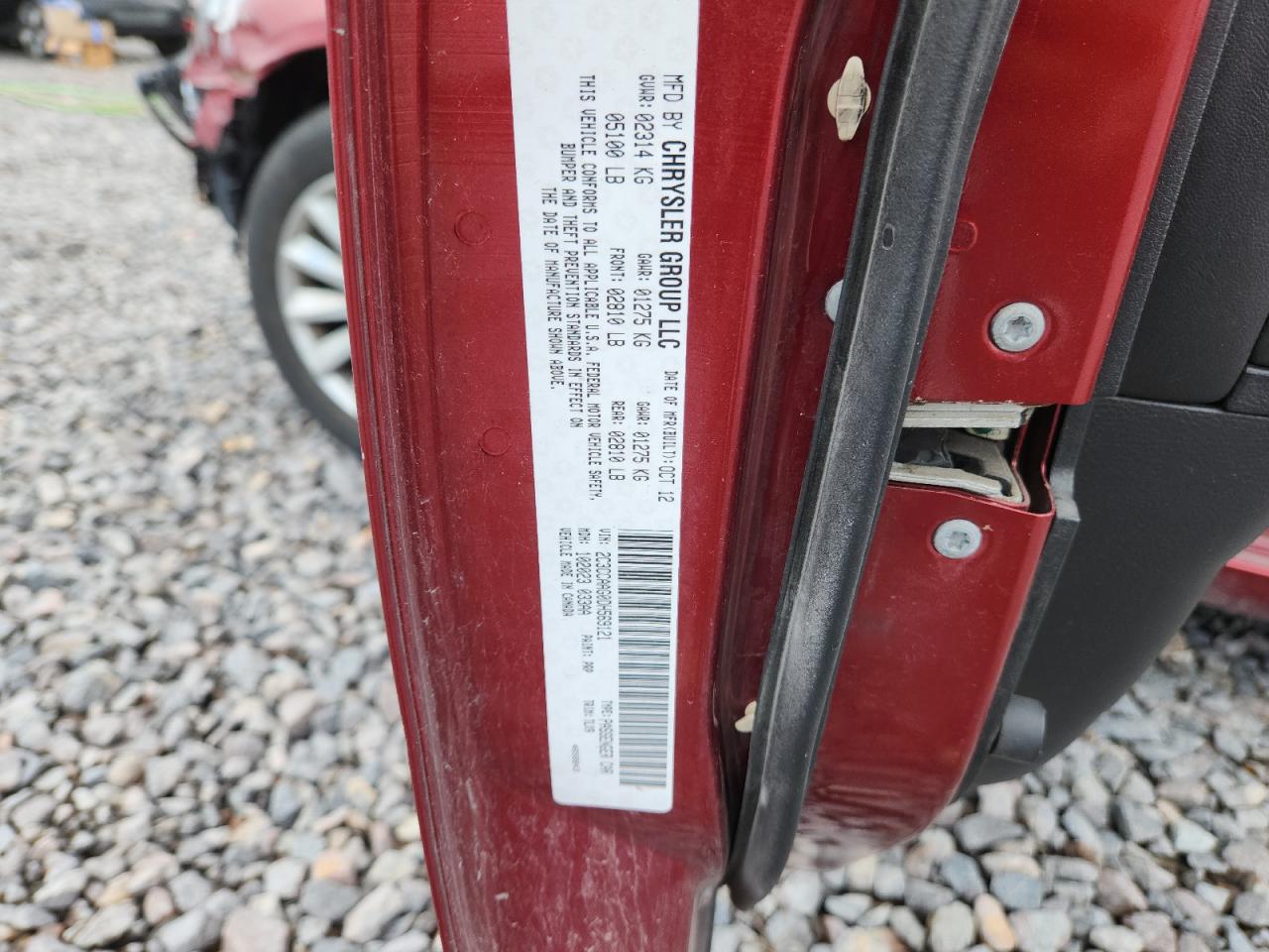 2013 Chrysler 300 VIN: 2C3CCAAG0DH569121 Lot: 86507475