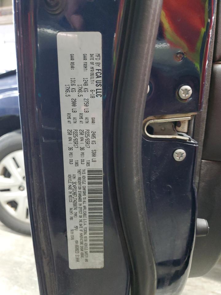 2018 Dodge Journey Se VIN: 3C4PDCAB7JT428074 Lot: 86872455