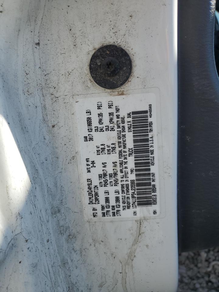 2004 Dodge Ram 1500 St VIN: 1D7HU18P54J235966 Lot: 85856535