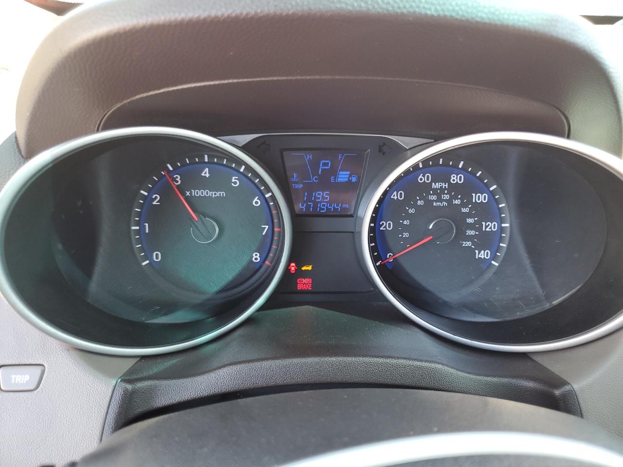2012 Hyundai Tucson Gls VIN: KM8JU3AC5CU443854 Lot: 86699395