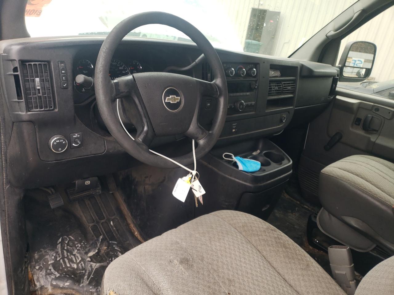 2009 Chevrolet Express 2500 Utility / Service Van VIN: 1GCGG25C291137442 Lot: 87030035