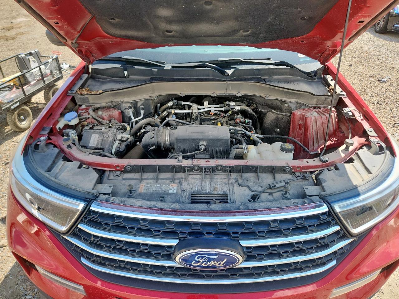 2022 Ford Explorer Xlt VIN: 1FMSK7DH9NGA26327 Lot: 85506605