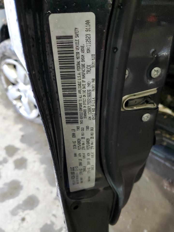 2016 Ram 1500 Slt VIN: 1C6RR7LT5GS196826 Lot: 82665805