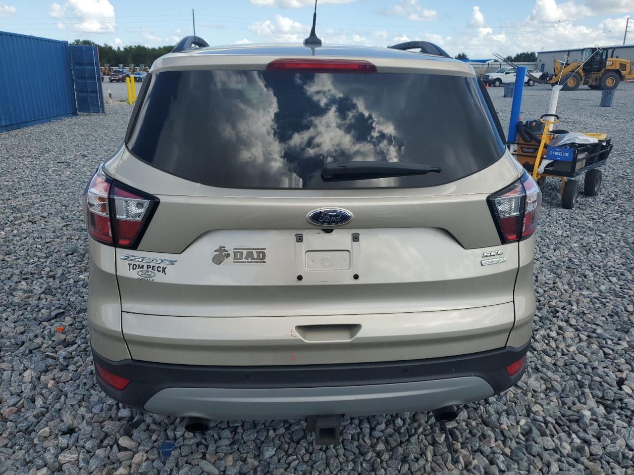 2018 Ford Escape Sel VIN: 1FMCU0HD2JUB99535 Lot: 85595375