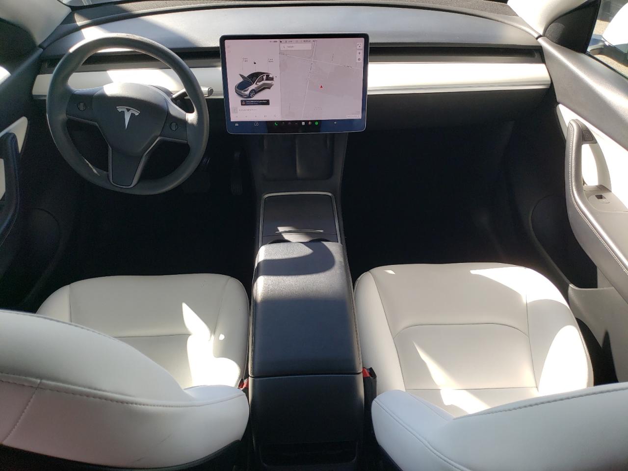 2022 Tesla Model Y VIN: 7SAYGDEEXNF355456 Lot: 85502145