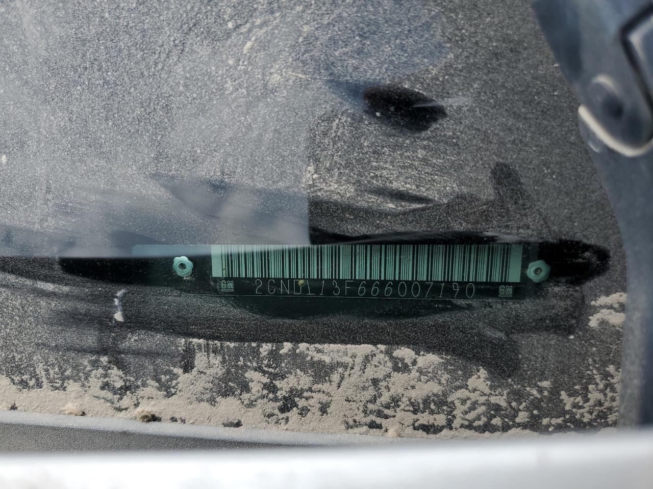 2006 Chevrolet Equinox Ls VIN: 2CNDL13F666007190 Lot: 84382805