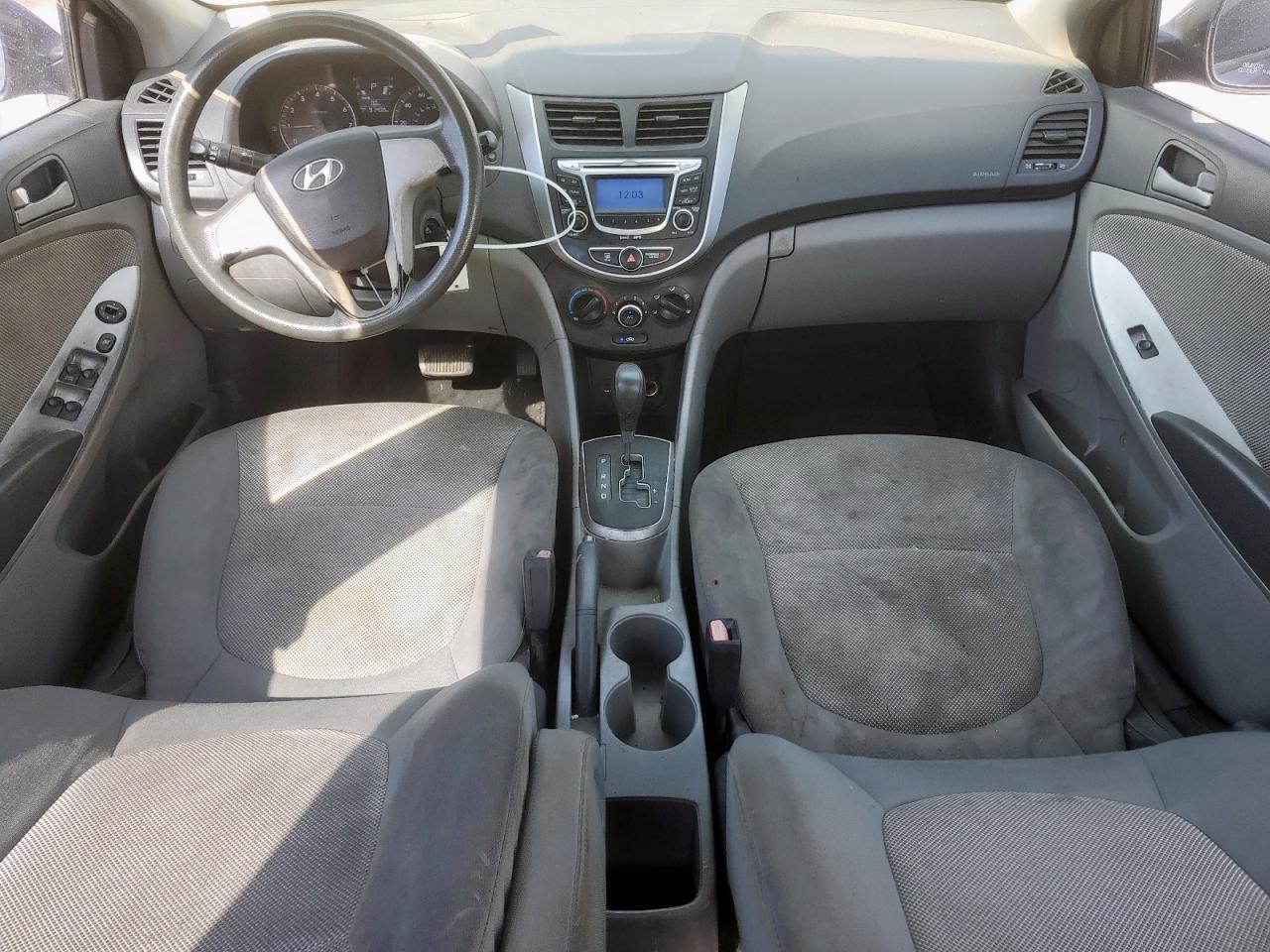 2012 Hyundai Accent Gls VIN: KMHCT4AE2CU232890 Lot: 84800635