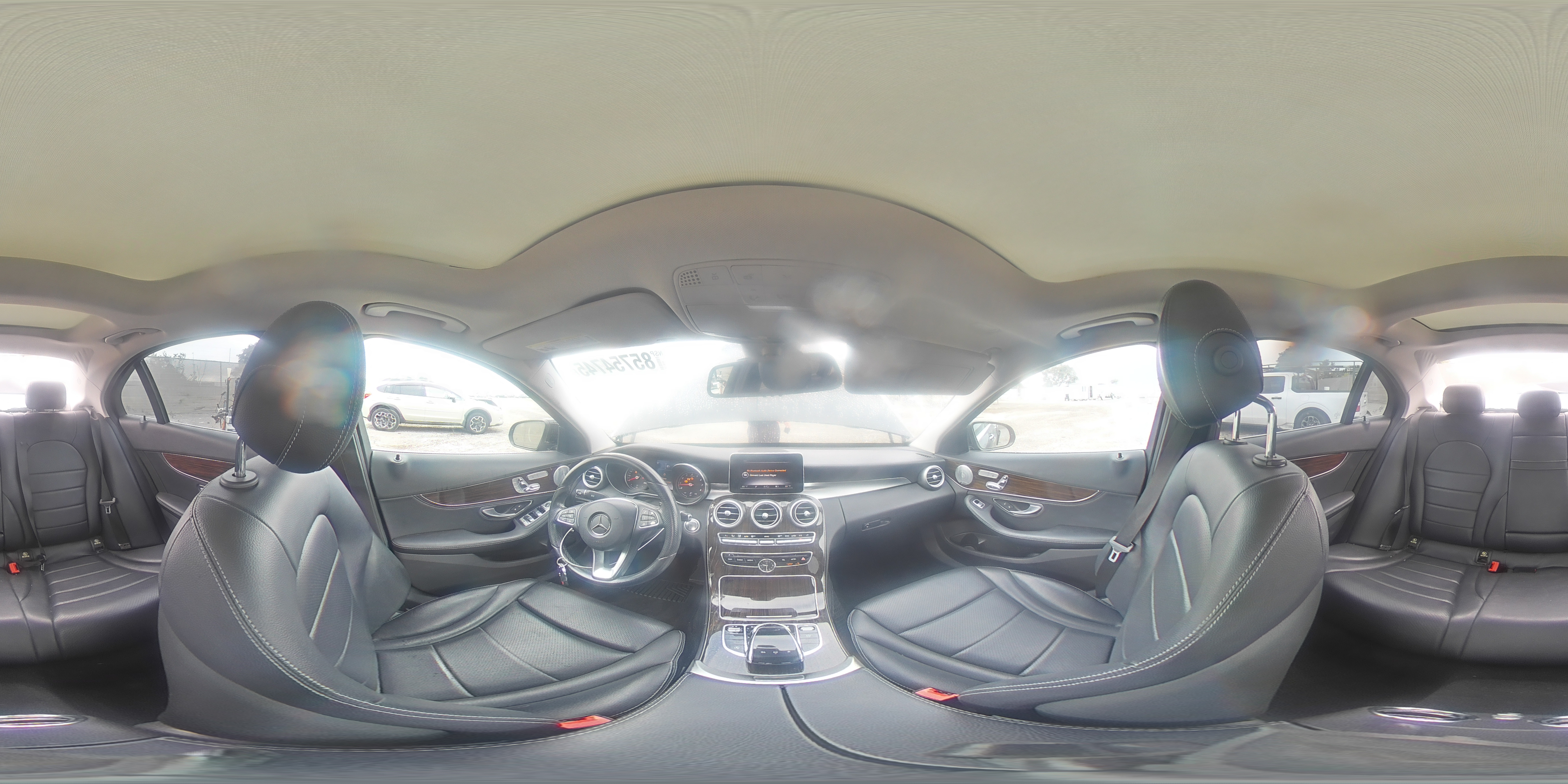 2015 Mercedes-Benz C 300 VIN: 55SWF4JB2FU092494 Lot: 85754745