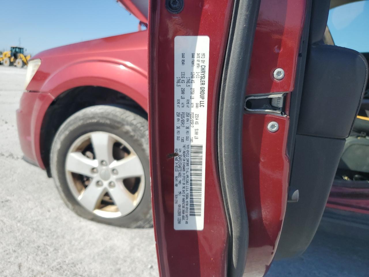 2011 Dodge Journey Mainstreet VIN: 3D4PG1FG4BT514091 Lot: 87222755