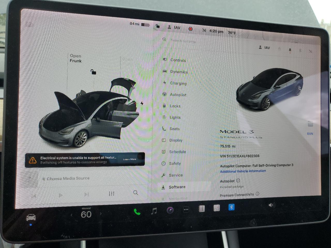 2020 Tesla Model 3 VIN: 5YJ3E1EAXLF802308 Lot: 82275135