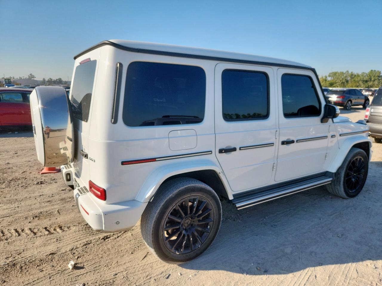 2019 Mercedes-Benz G 550 white null gas WDCYC6BJXKX320384 photo #4