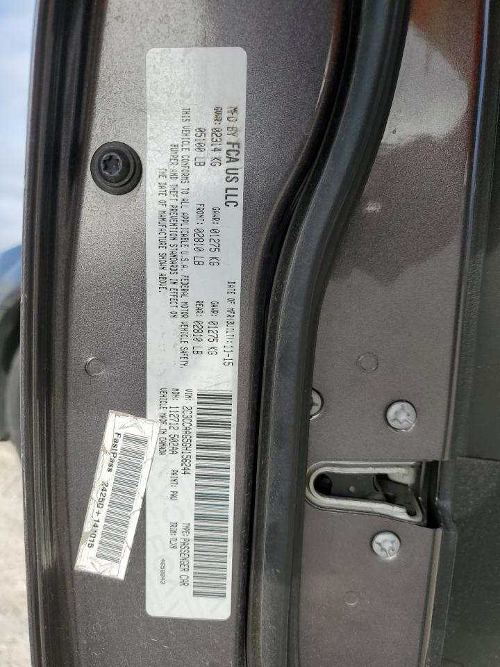 2016 Chrysler 300 Limited VIN: 2C3CCAAG5GH156244 Lot: 89928305