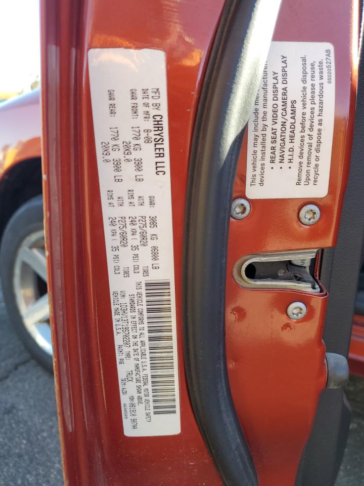 2009 Dodge Ram 1500 VIN: 1D3HV13T19S702207 Lot: 82723095