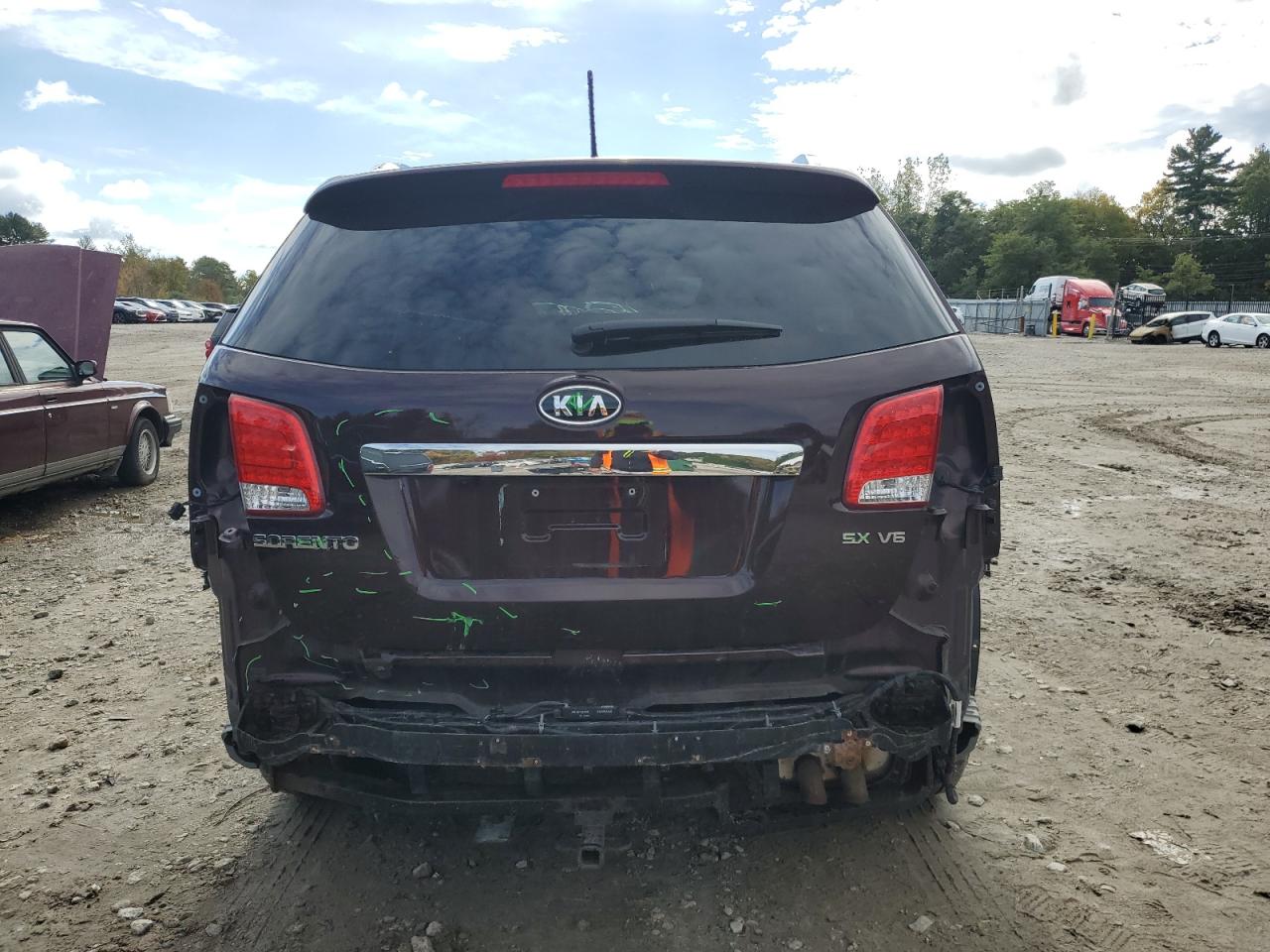2011 Kia Sorento Sx VIN: 5XYKWDA24BG110822 Lot: 86277375