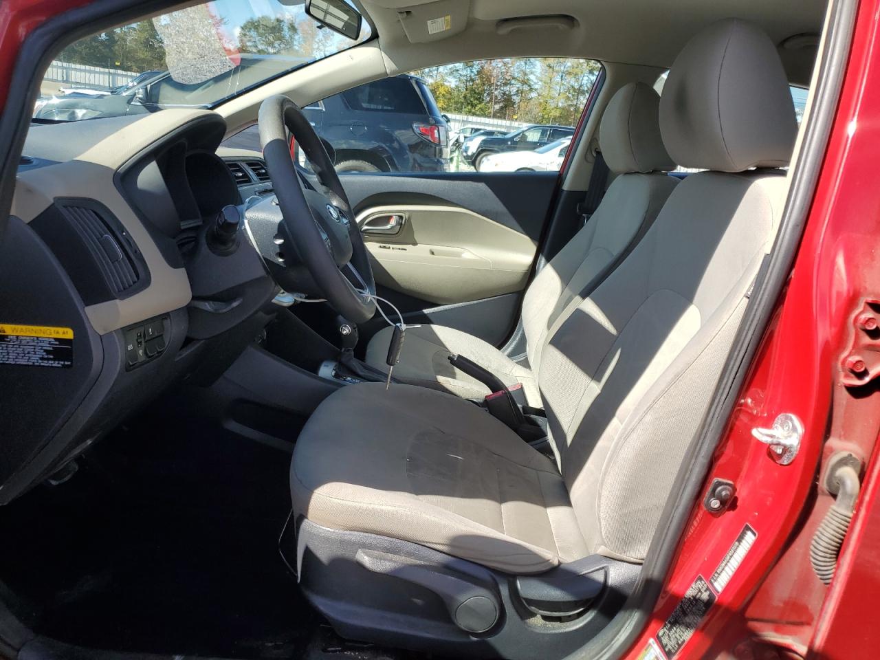 2015 Kia Rio Lx VIN: KNADM4A36F6527078 Lot: 87058555